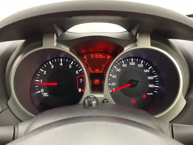 日産 ジューク 15RX Vセレクション 新潟県 2017(平29)年 6.2万km スーパーブラック 純正メモリナビ【MM316D-W】/　フルセグTV/Bluetooth/CD/DVD/USB/衝突被害軽減ブレーキ/レーンキープアシスト/ドライブレコーダー/バックモニター/ETC/アイドリングストップ/横滑り防止装置/オートライト/ステアリングスイッチ