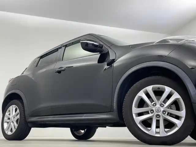 日産 ジューク 15RX Vセレクション 新潟県 2017(平29)年 6.2万km スーパーブラック 純正メモリナビ【MM316D-W】/　フルセグTV/Bluetooth/CD/DVD/USB/衝突被害軽減ブレーキ/レーンキープアシスト/ドライブレコーダー/バックモニター/ETC/アイドリングストップ/横滑り防止装置/オートライト/ステアリングスイッチ