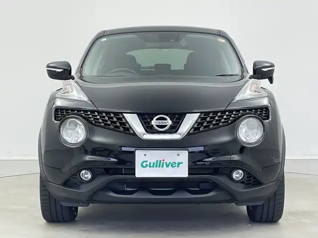 日産 ジューク 15RX Vセレクション 新潟県 2017(平29)年 6.2万km スーパーブラック 純正メモリナビ【MM316D-W】/　フルセグTV/Bluetooth/CD/DVD/USB/衝突被害軽減ブレーキ/レーンキープアシスト/ドライブレコーダー/バックモニター/ETC/アイドリングストップ/横滑り防止装置/オートライト/ステアリングスイッチ