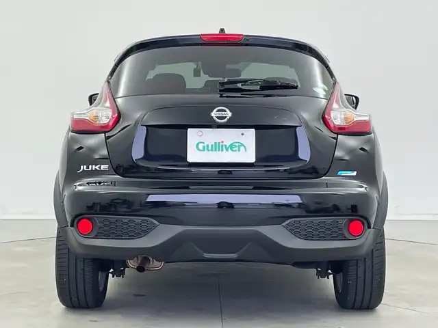 日産 ジューク 15RX Vセレクション 新潟県 2017(平29)年 6.2万km スーパーブラック 純正メモリナビ【MM316D-W】/　フルセグTV/Bluetooth/CD/DVD/USB/衝突被害軽減ブレーキ/レーンキープアシスト/ドライブレコーダー/バックモニター/ETC/アイドリングストップ/横滑り防止装置/オートライト/ステアリングスイッチ