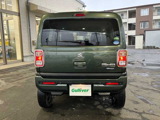 スズキ ハスラー HYBRID G 道東・釧路十勝 2021(令3)年 4.4万km クールカーキPM 4WD/ワンオーナー/社外メモリーナビ/  (DVD/CD/フルセグTV/Bluetooth)/バックカメラ/衝突軽減ブレーキ/レーンキープアシスト/コーナーセンサー/アイドリングストップ/横滑り防止装置/ステアリングリモコン/前席シートヒーター/ミラーヒーター/電動格納ミラー/ドライブレコーダー前後/運転席シートリフター/純正フロアマット/ドアバイザー/ヘッドライトレベライザー/スマートキー/エンジンプッシュスタート/取扱説明書/保証書/ナビ取説/社外15インチアルミホイール/冬タイヤ積み込み/  (165/60r15、4mm、2020年製)