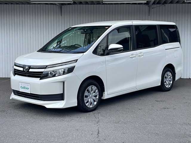 トヨタ ヴォクシー X 長野県 2016(平28)年 3.8万km ホワイトパールクリスタルシャイン 純正メモリナビ TV/バックカメラ/ビルトインETC/パワースライドドア/LEDヘッドライト/プッシュスタート/インテリジェントキー