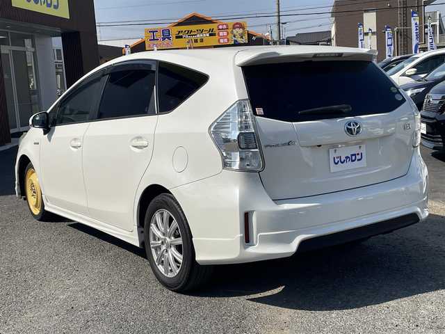 トヨタ プリウス α S Lセレクション 埼玉県 2014(平26)年 12.9万km ホワイトパールクリスタルシャイン (株)IDOMが運営する【じしゃロン川越店】の自社ローン専用車両になります。こちらは現金またはオートローンご利用時の価格です。自社ローンご希望の方は別途その旨お申付け下さい/純正SDナビ NSCP-W62/（ワンセグ/Bluetooth/CD/AM/FM）/モデリスタフルエアロ/バックカメラ/社外１６インチアルミホイール/ＨＩＤヘッドライト/オートライト/フォグ/ウインカーミラー/ビルトインＥＴＣ/スマートキー（スペアキー×1）/純正ドアバイザー/純正フロアマット/ステアリングリモコン/車両取扱説明書/保証書