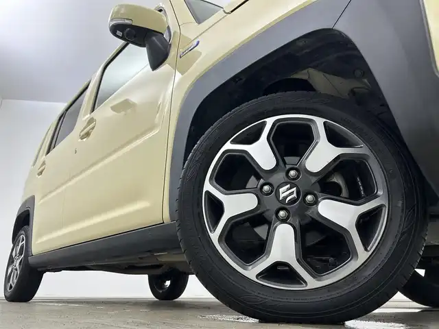 スズキ ハスラー HYBRID X ターボ 岡山県 2020(令2)年 2.9万km シフォンアイボリーM 純正９インチナビ　衝突軽減ブレーキ　アラウンドビューモニター　レーダークルーズコントロール　ビルトインＥＴＣ２．０　シートヒーター　Ｂｌｕｅｔｏｏｔｈ　フルセグＴＶ　ドライブレコーダー　オートライト