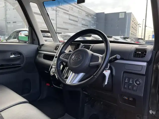 ダイハツ タント カスタム RS トップED SA 千葉県 2015(平27)年 3.6万km ブラックマイカメタリック スマートアシストII/純正8インチSDナビ【NSZN-W65DB】/・CD/DVD/MSV/Bluetooth/フルセグ/バックカメラ/両後パワースライドドア/スマートキー/社外前後ドライブレコーダー【ZDR-045】/ETC/ハーフレザーシート/純正キセノンヘッドライト/フォグランプ/本革巻きステアリング/ドアバイザー/純正15インチアルミホイール/サイドエアバッグ/新車時保証書＆取扱説明書