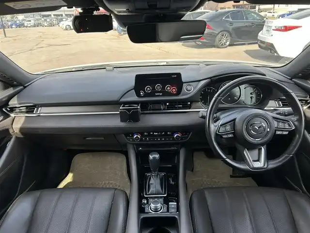 マツダ アテンザ ワゴン XD Lパッケージ 道南・函館 2018(平30)年 3.4万km スノーフレイクホワイトパールマイカ /純正ナビ//フルセグＴＶ//ドライブレコーダー//全周位カメラ//サンルーフ//シートヒーター//ベンチレーション//ブラインドスポットモニター//クルーズコントロール//レーンキープアシスト//コーナーセンサー//オートライト//オートハイビーム//ＢＯＳＥスピーカー//レザーシート//ルーフレール//ステアリングヒーター//フロアマット//スマートキー//ETC