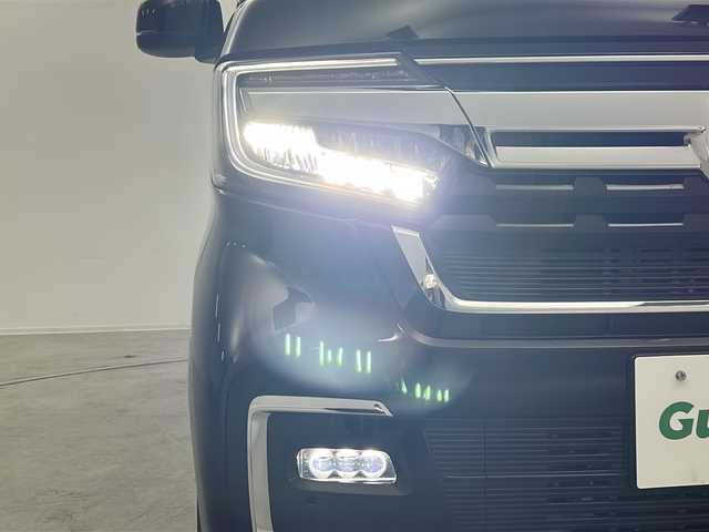 ホンダ Ｎ ＢＯＸ カスタム L ターボ 群馬県 2022(令4)年 1.2万km クリスタルブラックパール 純正８型ナビ　バックカメラ　両側電動スライドドア　前席シートヒーター　パドルシフト　革巻きステアリング　革巻きシフトノブ　ドラレコ　アダプティブクルーズコントロール　衝突被害軽減ブレーキ　禁煙