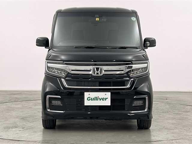 ホンダ Ｎ ＢＯＸ カスタム L ターボ 群馬県 2022(令4)年 1.2万km クリスタルブラックパール 純正８型ナビ　バックカメラ　両側電動スライドドア　前席シートヒーター　パドルシフト　革巻きステアリング　革巻きシフトノブ　ドラレコ　アダプティブクルーズコントロール　衝突被害軽減ブレーキ　禁煙