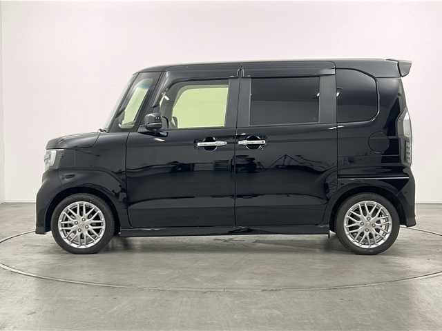 ホンダ Ｎ ＢＯＸ カスタム L ターボ 群馬県 2022(令4)年 1.2万km クリスタルブラックパール 純正８型ナビ　バックカメラ　両側電動スライドドア　前席シートヒーター　パドルシフト　革巻きステアリング　革巻きシフトノブ　ドラレコ　アダプティブクルーズコントロール　衝突被害軽減ブレーキ　禁煙