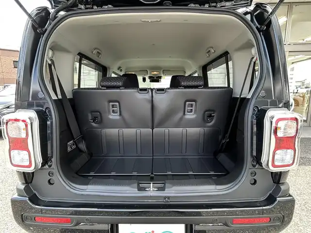 スズキ ハスラー HYBRID X 福岡県 2022(令4)年 0.1万km ブルーイッシュブラックパール3 ワンオーナー/純正9インチメモリナビ/(AM/FM/CD/DVD/スマートフォン連携/Bluetooth/フルセグTV)/サイド/バックカメラ/全方位モニター/スズキセーフティサポート/・デュアルカメラブレーキサポート/・リヤパーキングセンサー/・アダプティブクルーズコントロール/・車線逸脱警報機能/・誤発進抑制機能/・ふらつき警告機能/・先行車発進お知らせ機能/・ハイビームアシスト/オートライト/クリアランスソナー/コーナーセンサー/アイドリングストップ/純正15インチアルミホイール/シートヒーター(D/N)/ドライブレコーダー【HDR361GW】/360度メインカメラ、リアカメラ搭載/USB端子×3/電源ソケット×1/シートバックテーブル/純正フロアマット/革巻きステアリング/ドアバイザー/電格ウィンカーミラー/スペアキー×1/保証書/取扱説明書