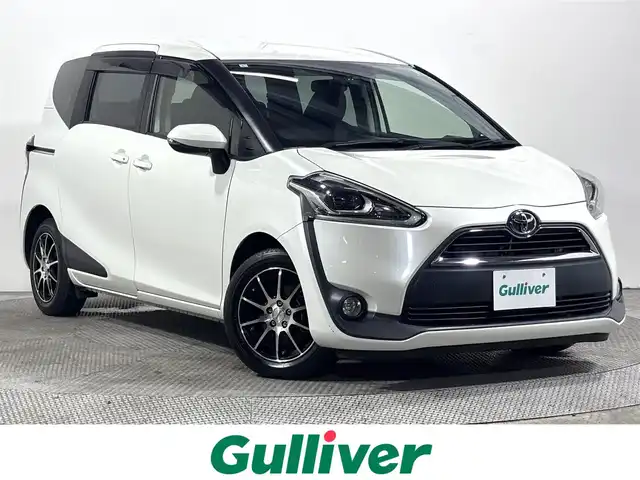 トヨタ シエンタ G 大阪府 2017(平29)年 2.9万km ホワイトパールクリスタルシャイン 純正ナビ　衝突軽減　両側パワスラ　バックカメラ　ビルトインＥＴＣ　レーンアシスト　アイドリングストップ　オートマチックハイビーム　オートライト　ＬＥＤヘッドライト　スマートキー　プッシュスタート