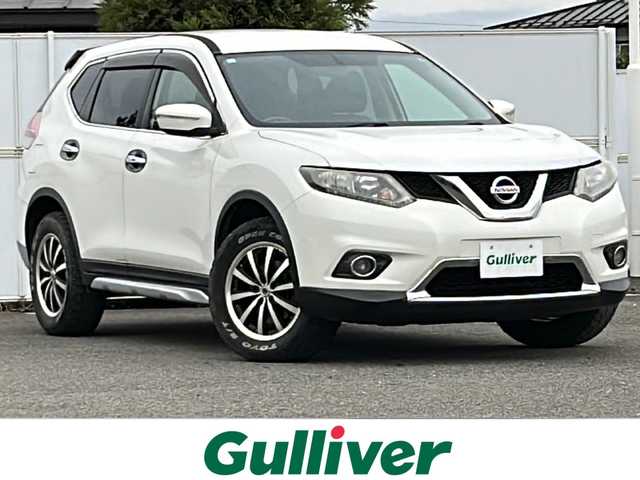 日産 エクストレイル 20X 岩手県 2015(平27)年 20万km ブリリアントホワイトパール 純正メモリナビ　バックカメラ　フルセグ　Ｂｌｕｅｔｏｏｔｈ　ＡＵＸ接続　ＣＤ／ＤＶＤ再生　フロントフォグランプ　ＳＴＥＩＮＥＲアルミホイール　前席シートヒーター　オートライト　ＥＴＣ　スマートキー