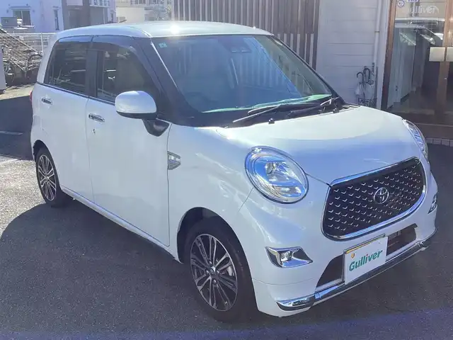 トヨタ ピクシスジョイ F G SAⅢ 鹿児島県 2021(令3)年 0.3万km シャイニングホワイトパール ワンオーナー/禁煙車/プッシュスタート/スマートキー/純正ナビ/フルセグTV/バックカメラ/Bluetoothオーディオ/レーダーブレーキ/オートハイビーム/アイドリングストップ/オートリトラクタブルミラー/コーナーセンサー/LEDヘッドライト、フォグ