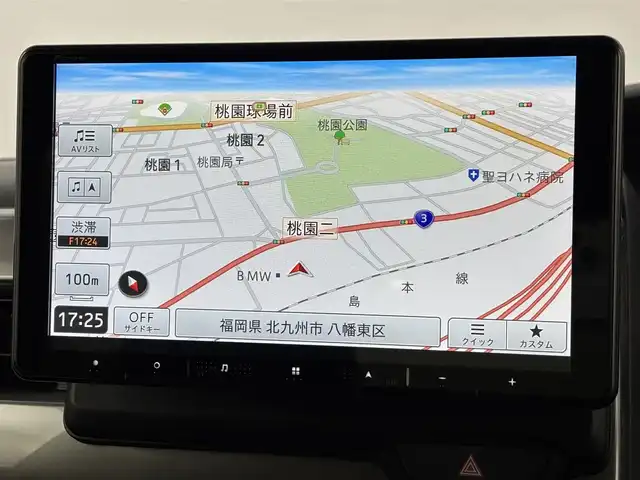 ホンダ Ｎ ＢＯＸ カスタム L スタイル+ブラック 福岡県 2023(令5)年 3.4万km プラチナホワイトパール 社外ナビ／フルセグＴＶ　/バックカメラ　/ＥＴＣ　/レーダークルーズコントロール　/コーナーセンサー　/衝突被害軽減ブレーキ　/レーンキープ　/両側電動スライドドア　/シートヒーター　/プッシュスタート　/純正１４インチアルミホイール/LEDヘッドライト