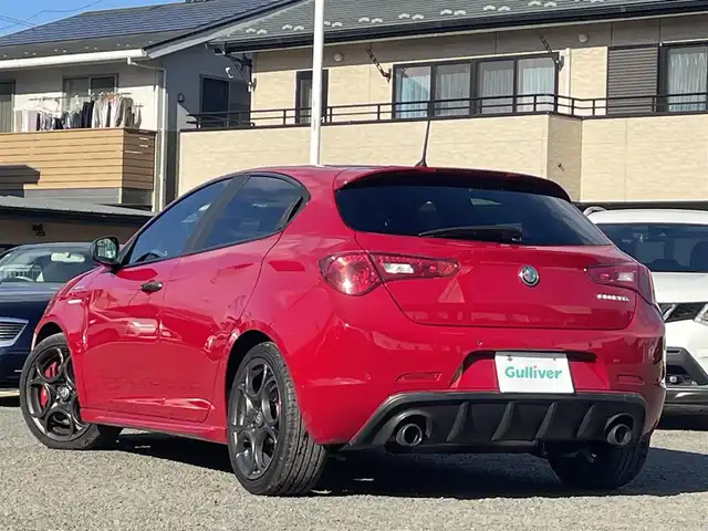 アルファロメオ ジュリエッタ ヴェローチェ 宮城県 2018(平30)年 3.7万km 赤 社外前後ドラレコ/社外ナビ/(ＢＴ、フルセグＴＶ、ＣＤ、ラジオ)/レザーシート黒/パワーシート/(運転席、助手席)/パッセンジャーシートベルトインジケーター/運転席シートヒーター/(運転席のみ)/ＥＴＣ