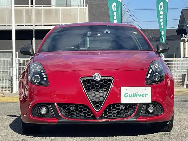 アルファロメオ ジュリエッタ ヴェローチェ 宮城県 2018(平30)年 3.7万km 赤 社外前後ドラレコ/社外ナビ/(ＢＴ、フルセグＴＶ、ＣＤ、ラジオ)/レザーシート黒/パワーシート/(運転席、助手席)/パッセンジャーシートベルトインジケーター/運転席シートヒーター/(運転席のみ)/ＥＴＣ