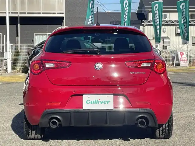 アルファロメオ ジュリエッタ ヴェローチェ 宮城県 2018(平30)年 3.7万km 赤 社外前後ドラレコ/社外ナビ/(ＢＴ、フルセグＴＶ、ＣＤ、ラジオ)/レザーシート黒/パワーシート/(運転席、助手席)/パッセンジャーシートベルトインジケーター/運転席シートヒーター/(運転席のみ)/ＥＴＣ