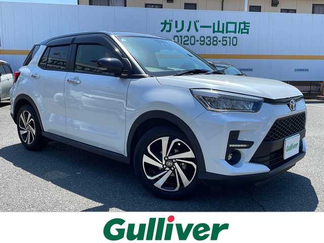 トヨタ ライズ Z 山口県 2021(令3)年 3.6万km ブラックマイカメタリック/シャイニングホワイトパール 純正ナビ/DVD/CD/SD/MSV/BT/フルセグTV/全周囲カメラ/純正LEDヘッドライト/純正フォグランプ/オートライト/純正17インチアルミホイール/前席シートヒーター/革巻きステアリング/ステアリングスイッチ/クルーズコントロール/衝突被害軽減ブレーキ/BSM/横滑り防止/アイドリングストップ/スマートキー×２/前後タイプドライブレコーダー/純正フロアマット/純正ドアバイザー/ビルトインETC/電動格納ウインカードアミラー(オート機能付き)