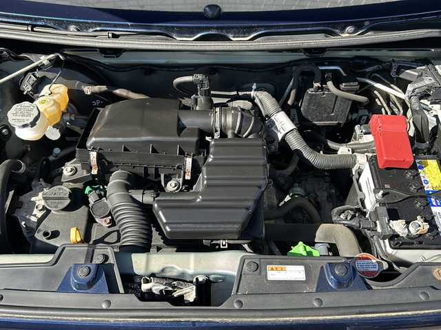 スズキ ラパン F リミテッド 福島県 2017(平29)年 6.7万km ノクターンブルーパール 4WD　パノラミックビューモニター　純正ナビ　BT TV ETC 純正AW　純正フロアマット　シートヒーター　オートライト　オートエアコン　衝突軽減装置　アイドリングストップ　電格ミラー　スペアキー　