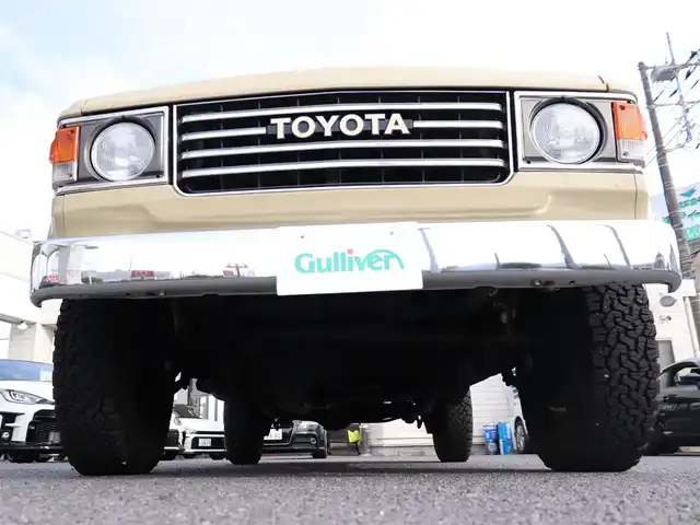 トヨタ ランドクルーザー VX－LTD 神奈川県 1994(平6)年 13.6万km ベージュ 60フェイス（色替え）/リフトアップ/ナローボディ/1ナンバー登録/BF Goodrich All-terrain/：235/85R16（ホワイトレター）/PROUD HORN/社外ウッドステアリング/サンルーフ/メモリナビ/：フルセグTV/：CD DVD再生/：Bluetoothオーディオ/：バックカメラ/社外フロアマット/純正キー/：リモコン有り/ETC/ドラレコ（フロント）/社外シートカバー/ーーーーーーーーーーーーーーーーーーー/取扱説明書