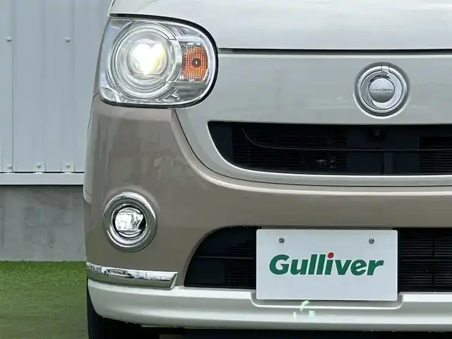 ダイハツ ムーヴ キャンバス G メイクアップ リミテッド　SAⅢ 香川県 2022(令4)年 2.5万km パールホワイトⅢ/ナチュラルベージュマイカメタリック 2トーン 登録時走行距離：24170ｋｍ/純正SDナビゲーション/→AM/FM/フルセグTV/Bluetooth/全方向カメラ/ETC/ステアリングリモコン/シートヒーター/両側パワースライドドア/LEDオートライト/フォグランプ/オートハイビーム/ブレーキアシスト/横滑り防止装置/レーンキープアシスト/プッシュスタート/スマートキー
