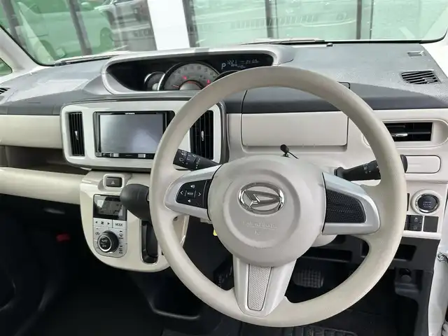 ダイハツ ムーヴ キャンバス G メイクアップ リミテッド　SAⅢ 香川県 2022(令4)年 2.5万km パールホワイトⅢ/ナチュラルベージュマイカメタリック 2トーン 登録時走行距離：24170ｋｍ/純正SDナビゲーション/→AM/FM/フルセグTV/Bluetooth/全方向カメラ/ETC/ステアリングリモコン/シートヒーター/両側パワースライドドア/LEDオートライト/フォグランプ/オートハイビーム/ブレーキアシスト/横滑り防止装置/レーンキープアシスト/プッシュスタート/スマートキー