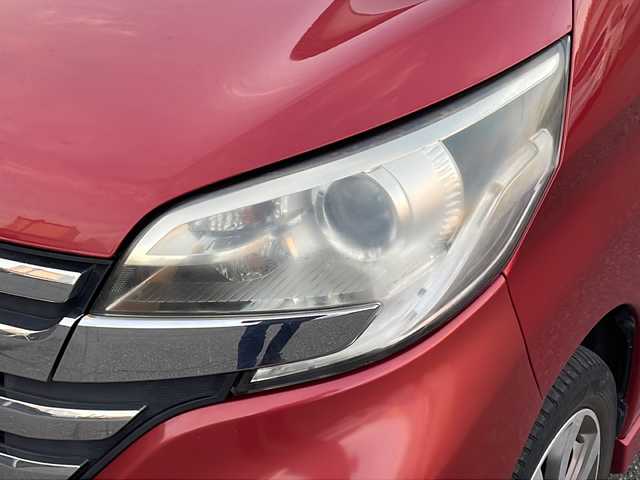 日産 デイズ ルークス ハイウェイスターX Gパッケージ 福井県 2016(平28)年 10万km スパークリングレッド/ブラック 純正メモリナビゲーション/（CD/DVDS/BT）/フルセグテレビ/アラウンドビューモニター/エマージェンシーブレーキ/純正15インチアルミホイール/HIDヘッドライト/フォグランプ/リアサーキュレーター/両側電動スライドドア/ETC/ステアリングリモコン/プッシュスタート/スマートキー/保証書/取扱説明書