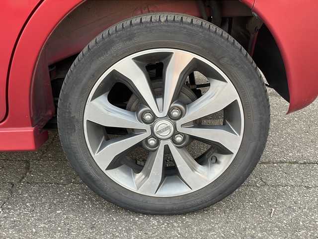 日産 デイズ ルークス ハイウェイスターX Gパッケージ 福井県 2016(平28)年 10万km スパークリングレッド/ブラック 純正メモリナビゲーション/（CD/DVDS/BT）/フルセグテレビ/アラウンドビューモニター/エマージェンシーブレーキ/純正15インチアルミホイール/HIDヘッドライト/フォグランプ/リアサーキュレーター/両側電動スライドドア/ETC/ステアリングリモコン/プッシュスタート/スマートキー/保証書/取扱説明書