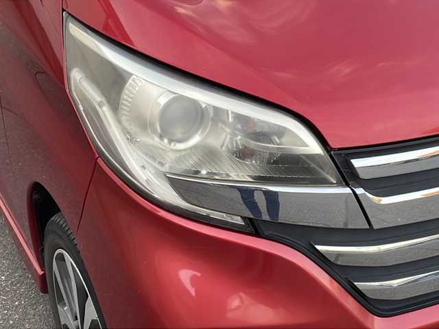 日産 デイズ ルークス ハイウェイスターX Gパッケージ 福井県 2016(平28)年 10万km スパークリングレッド/ブラック 純正メモリナビゲーション/（CD/DVDS/BT）/フルセグテレビ/アラウンドビューモニター/エマージェンシーブレーキ/純正15インチアルミホイール/HIDヘッドライト/フォグランプ/リアサーキュレーター/両側電動スライドドア/ETC/ステアリングリモコン/プッシュスタート/スマートキー/保証書/取扱説明書