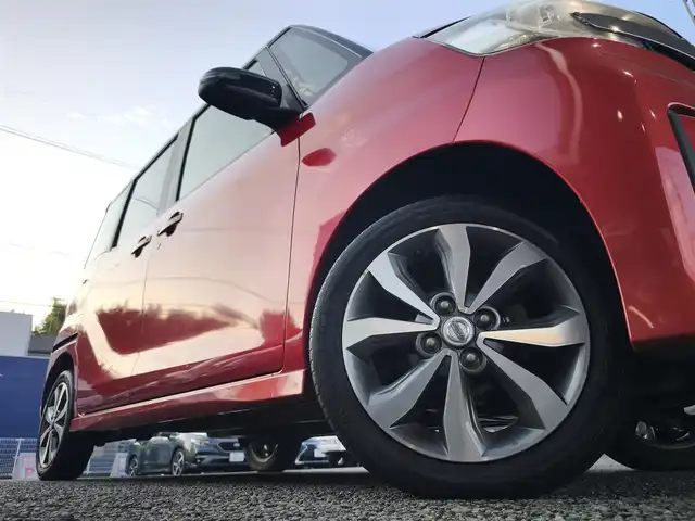 日産 デイズ ルークス ハイウェイスターX Gパッケージ 熊本県 2016(平28)年 10万km スパークリングレッド/ブラック 純正ナビ/【フルセグTV/Bluetooth/CD/DVD】/全周囲/バックカメラ/両側パワースライドドア/衝突軽減防止装置/オートライト/ウィンカーミラー/革巻きステアリング/ステアリングスイッチ/純正15インチAW/プッシュスタート/スマートキー/ETC/純正フロアマット/ベンチシート/アイドリングストップ/横滑り防止装置