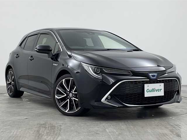 トヨタ カローラ スポーツ ハイブリッドG Z 三重県 2019(令1)年 2.5万km アティチュードブラックマイカ 社外7型ナビ（CNーRE０５WD）/バックカメラ/プリクラッシュセーフティ/レーンディパーチャーアラート/レーダークルーズコントロール/オートハイビーム/クリアランスソナー/LEDヘッドライト/純正フロアマット/ビルトインETC