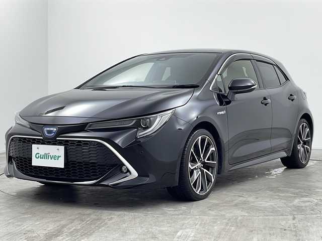 トヨタ カローラ スポーツ ハイブリッドG Z 三重県 2019(令1)年 2.5万km アティチュードブラックマイカ 社外7型ナビ（CNーRE０５WD）/バックカメラ/プリクラッシュセーフティ/レーンディパーチャーアラート/レーダークルーズコントロール/オートハイビーム/クリアランスソナー/LEDヘッドライト/純正フロアマット/ビルトインETC