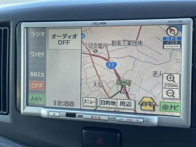 ダイハツ ミラ イース X メモリアルエディション 徳島県 2012(平24)年 9.4万km ライトローズマイカメタリック 社外7型ナビ　AVN119M/（ラジオ/CD/ワンセグ/iPod）/アイドリングストップ/ETC/純正14インチアルミホイール/ハロゲンヘッドライト/盗難防止装置/ドアバイザー/電動格納ミラー/ISOFIX/スペアキー/リモコンキー/ダブルエアバック