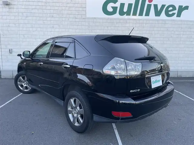 トヨタ ハリアー 240G Lパッケージ 静岡県 2011(平23)年 9.1万km ブラック HDDナビ/CD・MD/バックカメラ/ETC/HID/Wエアバッグ/AFS/ABS/本革シート（前席シートヒーター付）/純正アルミホイール