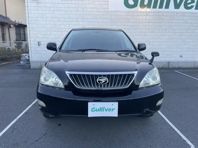 トヨタ ハリアー 240G Lパッケージ 静岡県 2011(平23)年 9.1万km ブラック HDDナビ/CD・MD/バックカメラ/ETC/HID/Wエアバッグ/AFS/ABS/本革シート（前席シートヒーター付）/純正アルミホイール