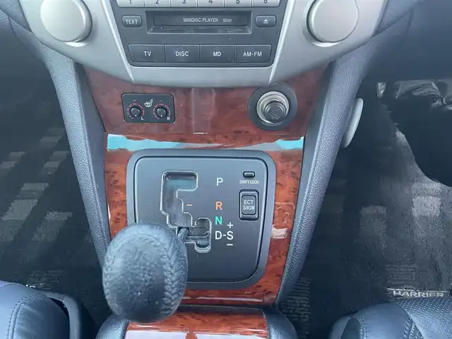 トヨタ ハリアー 240G Lパッケージ 静岡県 2011(平23)年 9.1万km ブラック HDDナビ/CD・MD/バックカメラ/ETC/HID/Wエアバッグ/AFS/ABS/本革シート（前席シートヒーター付）/純正アルミホイール