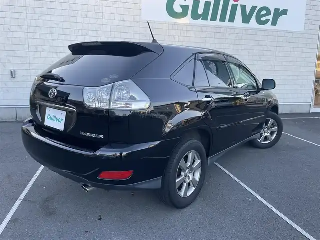 トヨタ ハリアー 240G Lパッケージ 静岡県 2011(平23)年 9.1万km ブラック HDDナビ/CD・MD/バックカメラ/ETC/HID/Wエアバッグ/AFS/ABS/本革シート（前席シートヒーター付）/純正アルミホイール