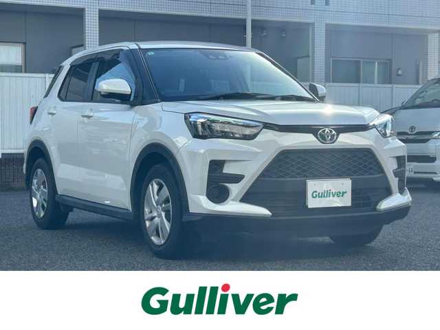 トヨタ ライズ XS 愛知県 2021(令3)年 3.6万km シャイニングホワイトパール ワンオーナー/メーカーオプション7型ナビ【Bluetooth フルセグ USB】/バックカメラ/ビルトインETC/ドライブレコーダー/トヨタセーフティセンス/・衝突軽減/・レーンキープアシスト/・オートマチックハイビーム/オートライト/LEDヘッドライト/ヘッドライトレベライザー/アイドリングストップ/クリアランスソナー/純正ドアバイザー/純正フロアマット/スマートキー【スペア1本】/保証書/禁煙車