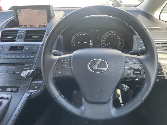 レクサス ＨＳ 250h 熊本県 2016(平28)年 7.7万km マーキュリーグレーマイカ ワンオーナー/純正ナビ/【フルセグTV/Bluetooth/CD/DVD】/バックカメラ/レーダークルーズコントロール/プリクラッシュセーフティー/クリアランスソナー/前席パワーシート/オートLEDライト/ウィンカーミラー/純正17インチAW/革巻きステアリング/ステアリングスイッチ/ETC2.0/ドライブレコーダー/純正フロアマット/純正ドアバイザー/プッシュスタート/スマートキー