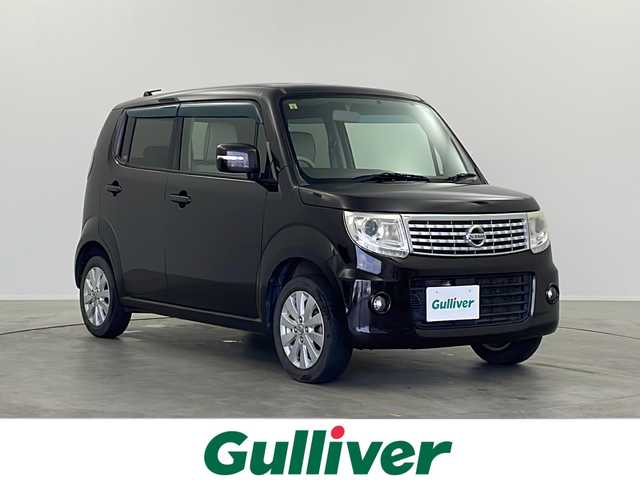 日産 モコ ドルチェX 栃木県 2014(平26)年 13万km アーバンブラウン 純正7インチナビ/AM FM CD SD　フルセグTV/ETC/オートエアコン/オートライト/アイドリングストップ/純正アルミホイール/純正マット/HIDヘッドライト/リアワイパー
