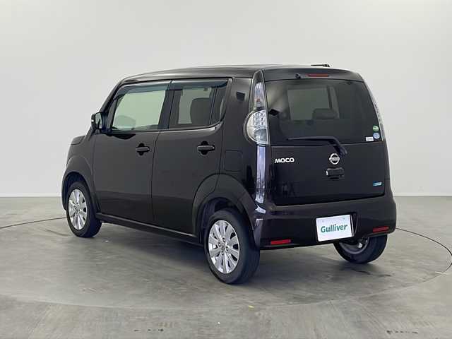 日産 モコ ドルチェX 栃木県 2014(平26)年 13万km アーバンブラウン 純正7インチナビ/AM FM CD SD　フルセグTV/ETC/オートエアコン/オートライト/アイドリングストップ/純正アルミホイール/純正マット/HIDヘッドライト/リアワイパー