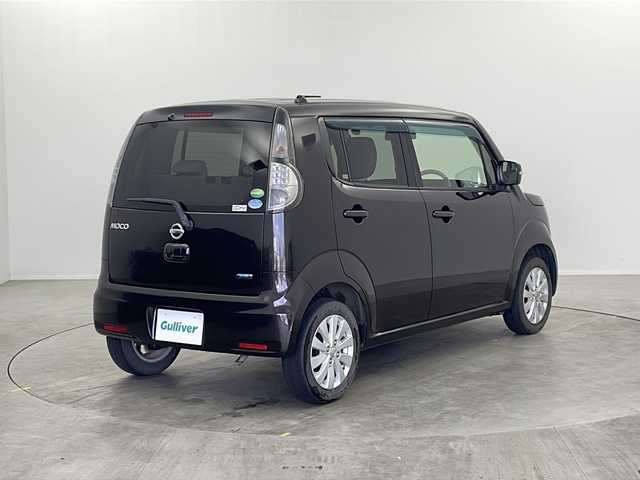 日産 モコ ドルチェX 栃木県 2014(平26)年 13万km アーバンブラウン 純正7インチナビ/AM FM CD SD　フルセグTV/ETC/オートエアコン/オートライト/アイドリングストップ/純正アルミホイール/純正マット/HIDヘッドライト/リアワイパー