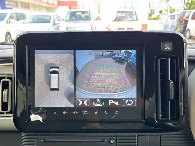 スズキ ワゴンＲ スマイル HYBRID X 鳥取県 2024(令6)年 0.8万km ピュアホワイトP 女性ワンオーナー/スマートキー/デュアルカメラサポート/レーンデパーチャー/ドライブレコーダー/クリアランスソナー/両側パワースライド/全方位カメラ/メーカーナビゲーション/フルセグ・Bluetooth/オートエアコン/D席シートヒーター/ベンチシート/LEDヘッドライト/LEDフォグライト/メッキリアガーニッシュ/ビルトインETC/保証書・取説