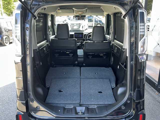 スズキ スペーシア カスタム HYBRID XS 大阪府 2020(令2)年 6.9万km ブルーイッシュブラックパール3 衝突軽減システム　両側パワースライドドア　７型ナビ　フルセグＴＶ　ＤＶＤ　ＣＤ　ＢＴ　バックカメラ　レーダークルーズコントロール　ハーフレザー　運転席温席　前方ドライブレコーダー　ＬＥＤヘッドライト 純正フロアマット　純正アルミホイール　スマートキー　プッシュスタート　取扱説明書　オートライト