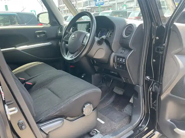 日産 デイズ ルークス ハイウェイスターX Gパッケージ 島根県 2016(平28)年 6.8万km ブラック 社外ストラーダSDナビ　/フルセグTV　/ＤＶＤ/ブルーレイ再生可/Ｂｌｕｅｔｏｏｔｈオーディオ　/全方位/バックカメラ　/両側パワースライドドア　/スマートキー　/プッシュスタート　/ＨＩＤヘッドライト　/ＥＴＣ　/リアサーキュレーター　/衝突軽減ブレーキ　/純正15インチアルミホイール/純正フロアマット