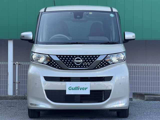日産 ルークス オーテック 千葉県 2022(令4)年 0.5万km フローズンバニラパール 純正ナビ/Bluetooth/フルセグ/インテリジェントエマージェンシーブレーキ/両側パワースライドドア/アラウンドビューモニター/デジタルインナーミラー/ETC/前後ドラレコ/ステアリングスイッチ/ハーフレザーシート/オートライト