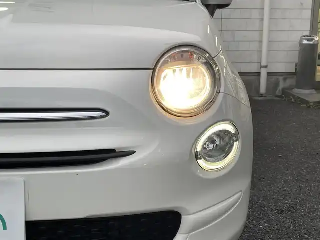 フィアット ５００ 1．2 ポップ 福岡県 2018(平30)年 3.8万km ビアンコ・ガーラ 純正Uconnectディスプレイオーディオ/　(AM/FM/Bluetooth/USB/AUX)/横滑り防止/ドライブモードスイッチ/革巻きステアリング/ステアリングスイッチ/純正フロアマット/純正前後ドライブレコーダー【WHSR-510】/ETC/アクセサリーソケット/ISOFIX/スペアキー×1(鍵のみ)/保証書/取扱説明書/ディスプレイオーディオ取扱説明書