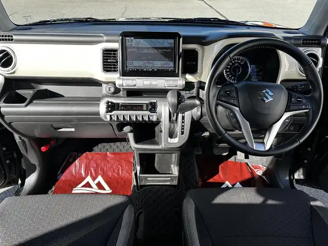 スズキ クロスビー HYBRID MZ 道北・旭川 2022(令4)年 4.3万km スーパーブラックパール パナソニックナビ/全方位カメラ/フルセグTV/パドルシフト/前席シートヒーター/クルーズコントロール/コーナーセンサー/プッシュスタート/スマートキー/LEDヘッドライト/オートライト/社外アルミ付スタッドレスタイヤ積み込み/ETC