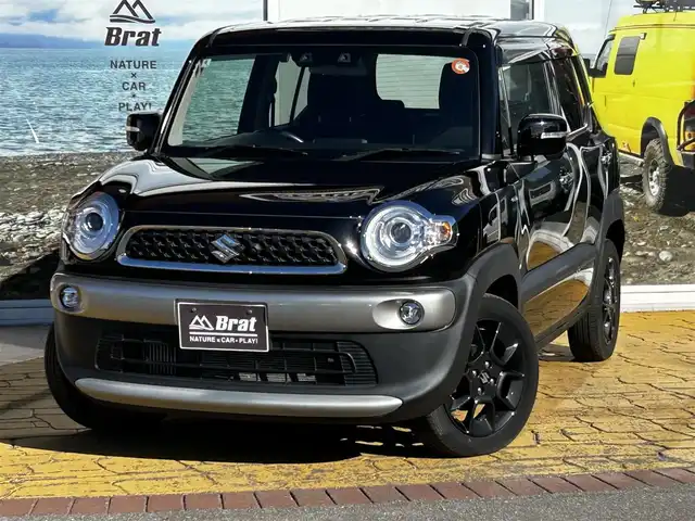 スズキ クロスビー HYBRID MZ 道北・旭川 2022(令4)年 4.3万km スーパーブラックパール パナソニックナビ/全方位カメラ/フルセグTV/パドルシフト/前席シートヒーター/クルーズコントロール/コーナーセンサー/プッシュスタート/スマートキー/LEDヘッドライト/オートライト/社外アルミ付スタッドレスタイヤ積み込み/ETC