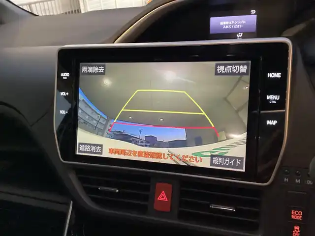 トヨタ ヴォクシー ZS 煌 愛知県 2019(平31)年 5万km ホワイトパールクリスタルシャイン ワンオーナー /純正SDナビ　/フルセグ　/後席モニター　/前後ドラレコ　/ビルトインETC /クルーズコントロール　/スマートキー　/AHB /LDA /PCS /両側パワースライドドア　/バックカメラ　/LEDヘッド　